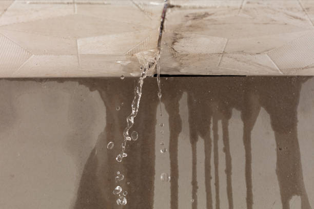 Professional Water Damage Restoration technician working in Connell, WA